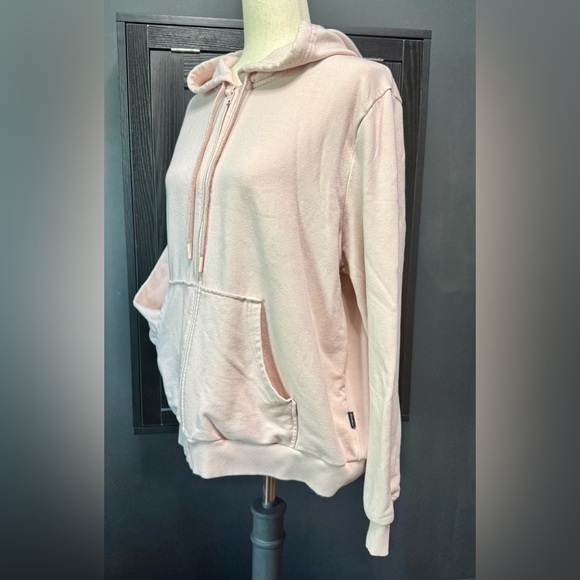 Eddie Bauer light pink full zipper hoodie - Picture 2 of 7
